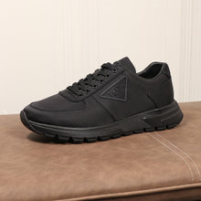Load image into Gallery viewer, P R A D A - Mens Black Sneaker