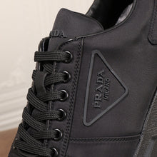 Load image into Gallery viewer, P R A D A - Mens Black Sneaker