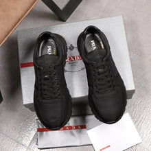 Load image into Gallery viewer, P R A D A - Mens Black Sneaker