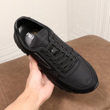 Load image into Gallery viewer, P R A D A - Mens Black Sneaker