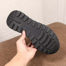 Load image into Gallery viewer, P R A D A - Mens Black Sneaker