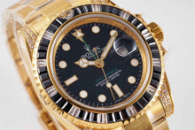 Load image into Gallery viewer, R 0 L E X - G M T MASTER GREENWICH [Gold/Diamond Black]