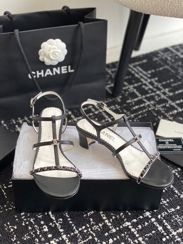 C H A N E L heels