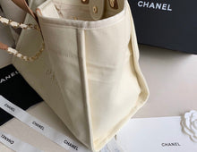 Load image into Gallery viewer, Cha tote cream