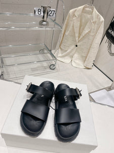 P r a d a black slides