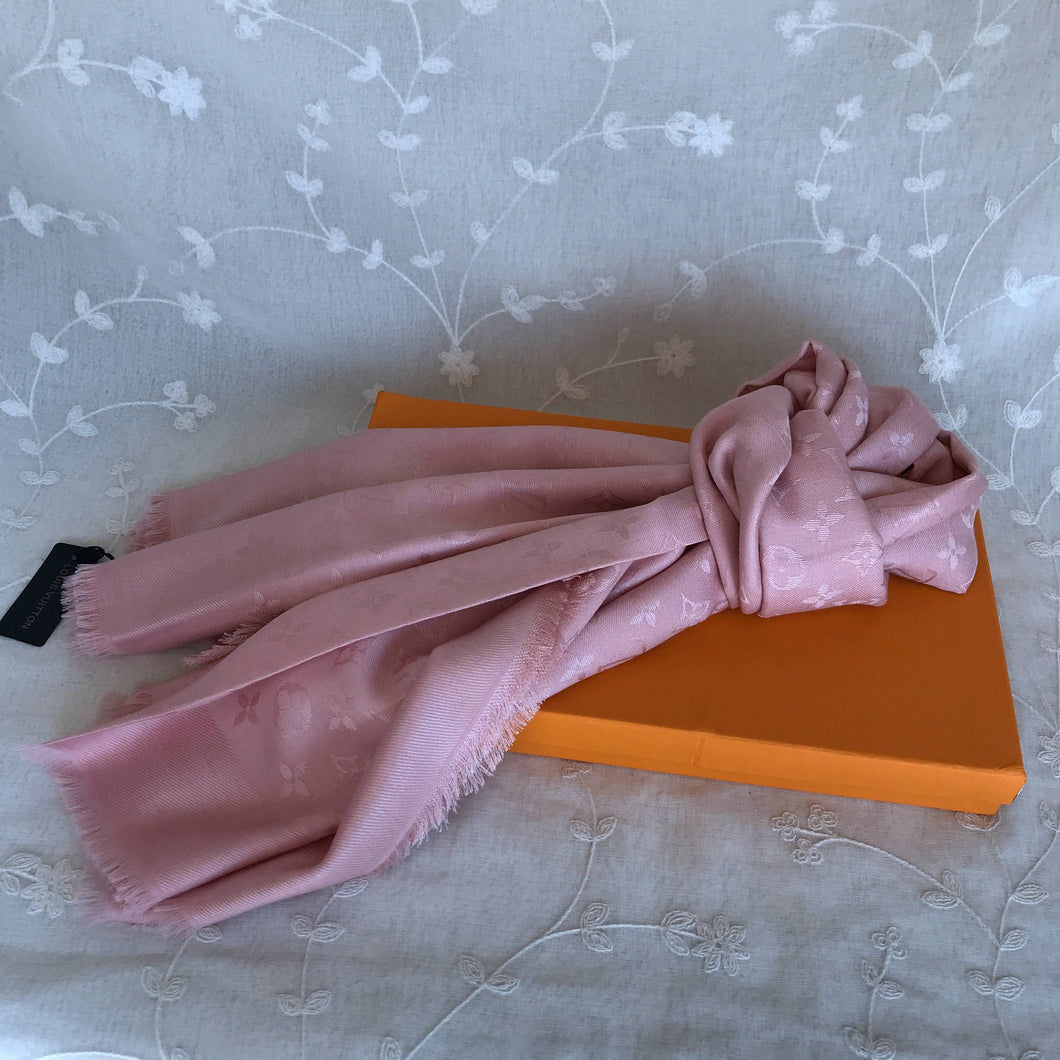 Lv pink scarf