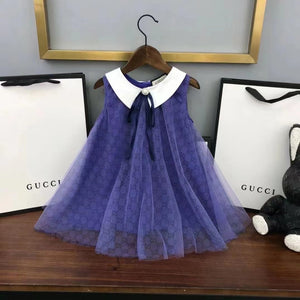 G u c c i blue dress