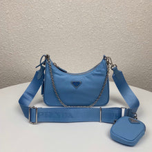 Load image into Gallery viewer, P r a d a blue 2X12x6cm