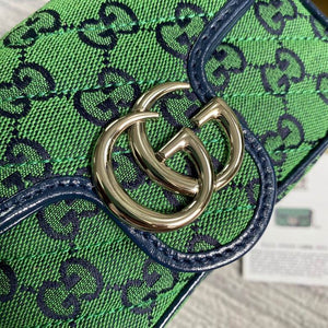 G u c c i green gg 18cm