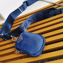 Load image into Gallery viewer, P r a d a blue 2X12x6cm