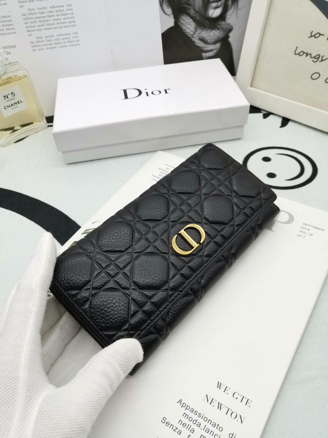 Dior wallet 19cm 3colors