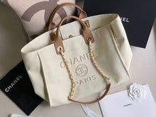 Load image into Gallery viewer, Cha tote cream