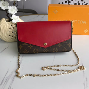 Lv pochette 21*11*2cm 5colors