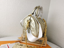 Load image into Gallery viewer, Lv gold 22.0 x 13.0 x 17.0 cm