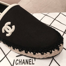 Load image into Gallery viewer, Chanel black espadrilles