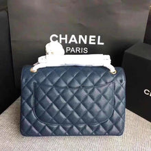 Load image into Gallery viewer, Chanel caviar navy 30cm