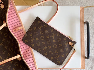 Lv neverfull 32cm pink