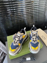 Load image into Gallery viewer, G u c c i /b a l e n c i a n g a calab blue/yellow