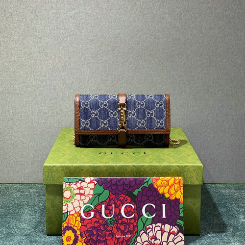 Gucci denim new19*10*3.5cm