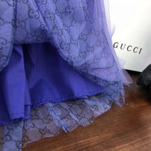 Load image into Gallery viewer, G u c c i blue dress