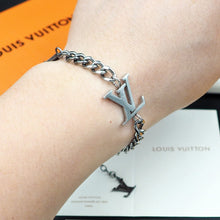 Load image into Gallery viewer, L v silver bracelet