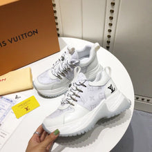 Load image into Gallery viewer, LV white sneakers