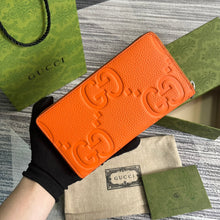 Load image into Gallery viewer, G u c c i orange wallet