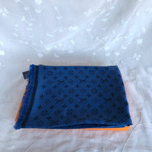 Load image into Gallery viewer, Lv blue scarf