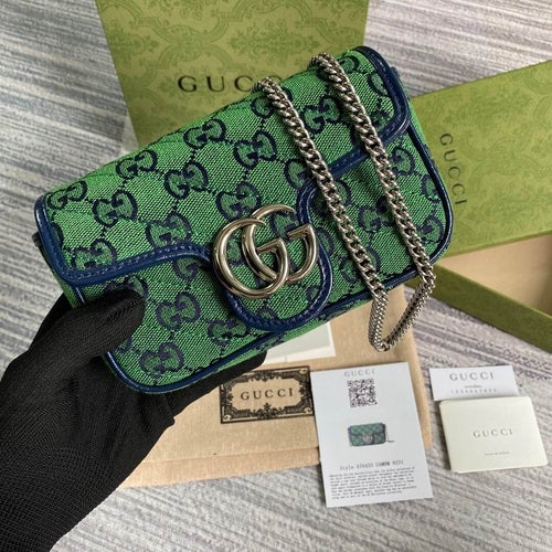 G u c c i green gg 18cm