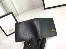 Load image into Gallery viewer, G wallet men’s black bee