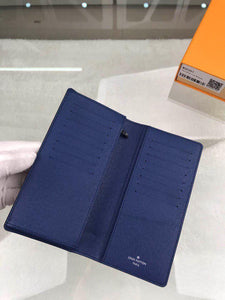 Lv blue wallet