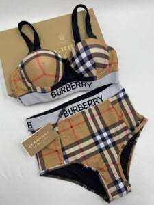 B u r b e r r y swim set top and bottom Size - 10/12
