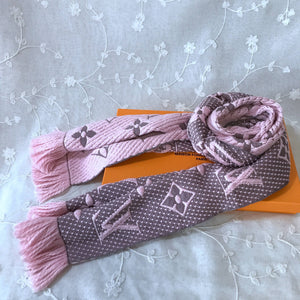 Lv pink scarf