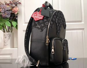 L v backpack black