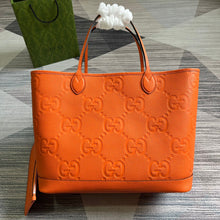 Load image into Gallery viewer, G u c c i orange tote new