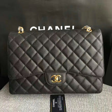 Load image into Gallery viewer, Chanel caviar jumbo max 33cm