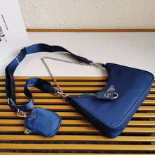 Load image into Gallery viewer, P r a d a blue 2X12x6cm