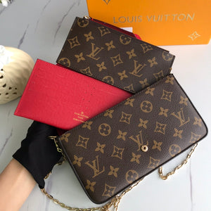 Lv pochette 21*11*2cm 5colors