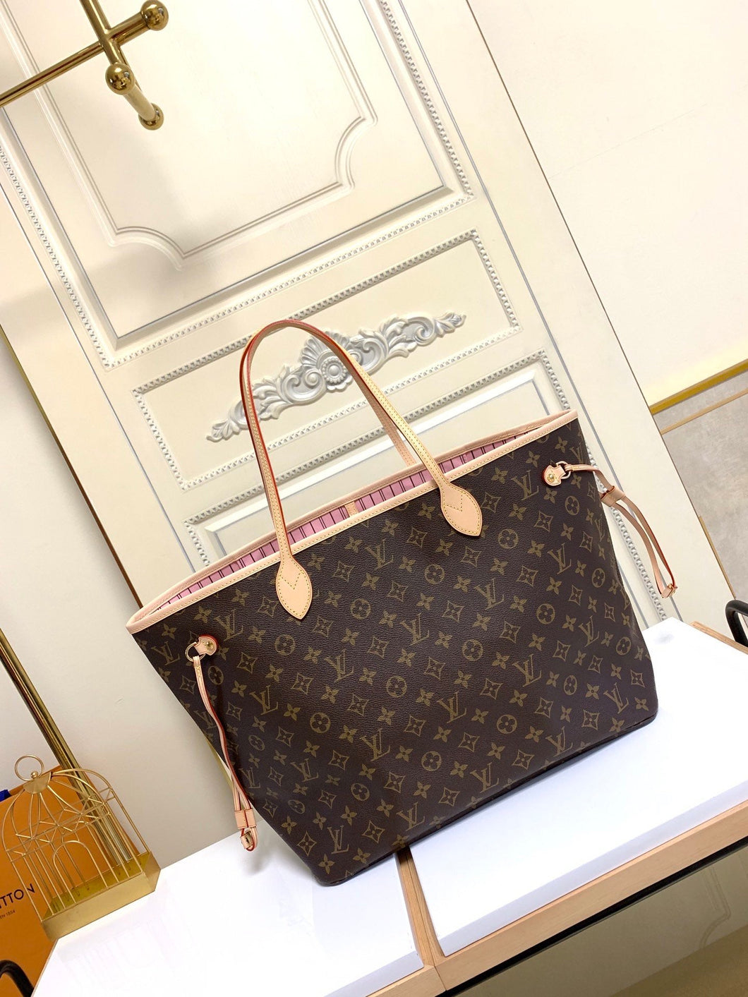 Lv neverfull 32cm pink