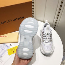 Load image into Gallery viewer, LV white sneakers