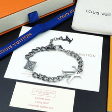 Load image into Gallery viewer, L v silver bracelet