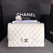 Load image into Gallery viewer, Chanel caviar white 30cm