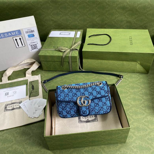G u c c i blue 22cm
