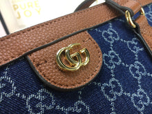 Load image into Gallery viewer, Gucci denim 38*28*14cm