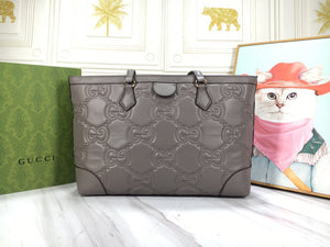 G u c c i tote gray 38*28*14cm