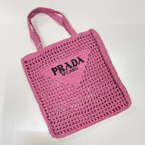 P r a d a beach pink 38x36x3cm