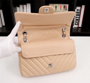 Chanel cream gold/silver