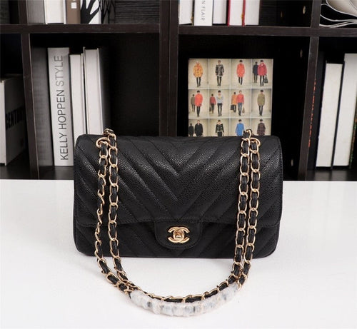 Chanel black gold/silver