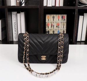 Chanel black gold/silver