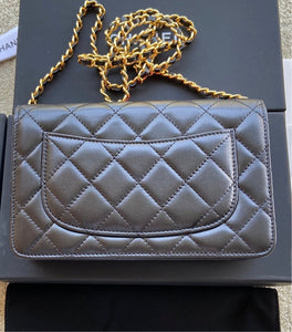 C h a n e l gold w20×h13×d3.5cm